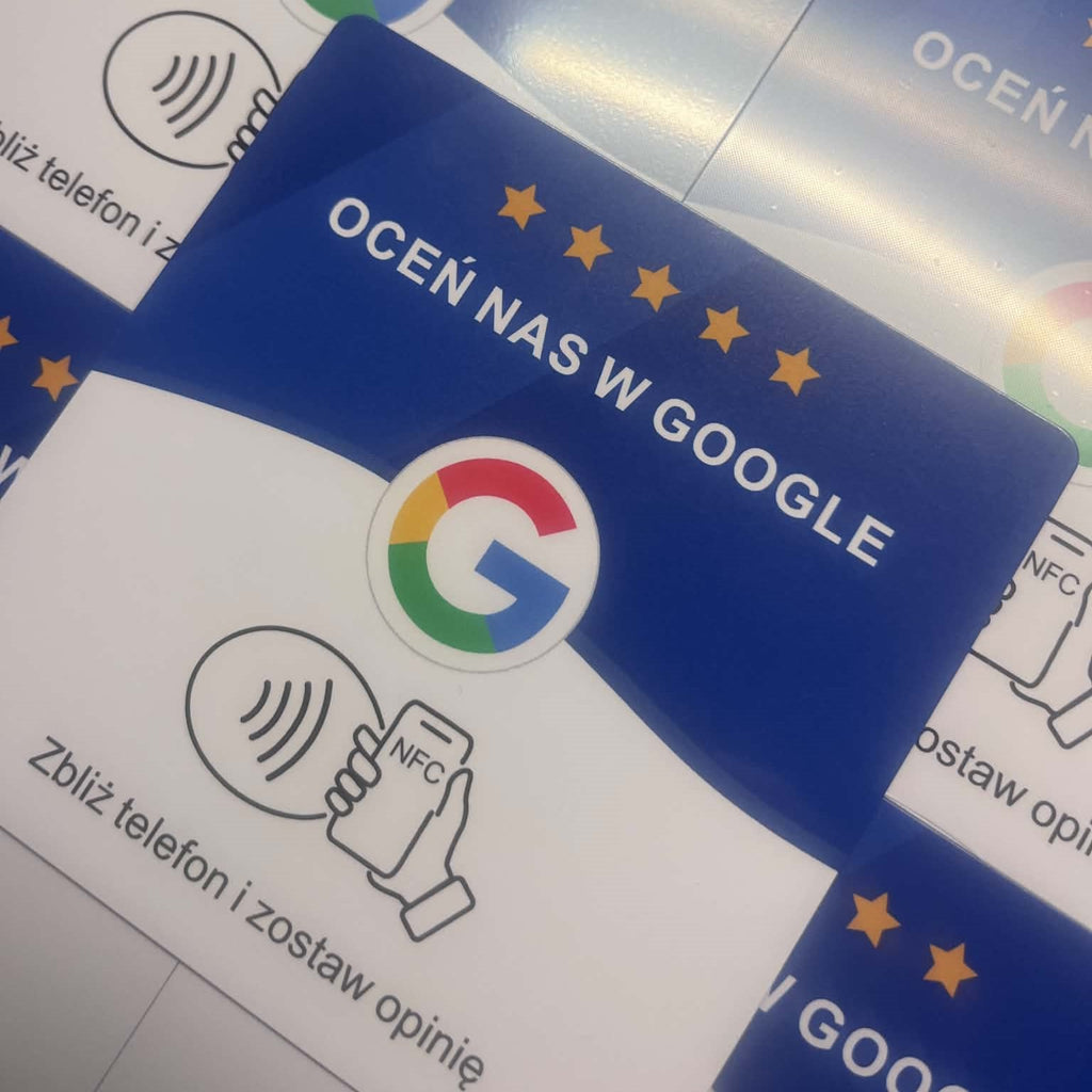 Karta do opinii Google